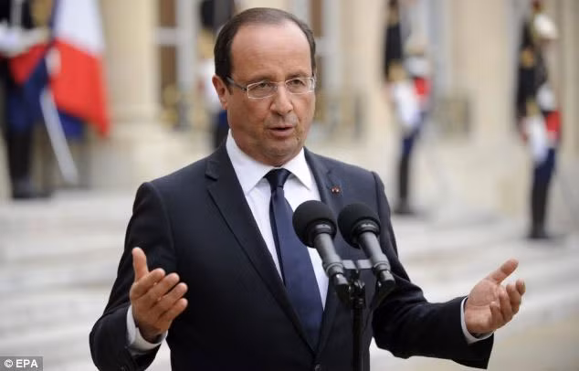 Tổng thống Pháp Francois Hollande.