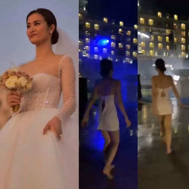 Thậm chí cô dâu cũng có khoảnh khắc bá đạo trong ngày trọng đại nhất cuộc đời.