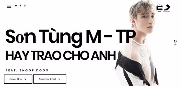 Son Tung M-TP choi lon gia nhap hang dia My, tan cong thi truong quoc te?