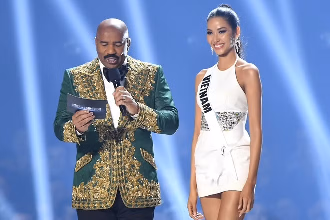 Tiec hui hui khi xem diem cua Hoang Thuy, H'Hen Nie o Miss Universe