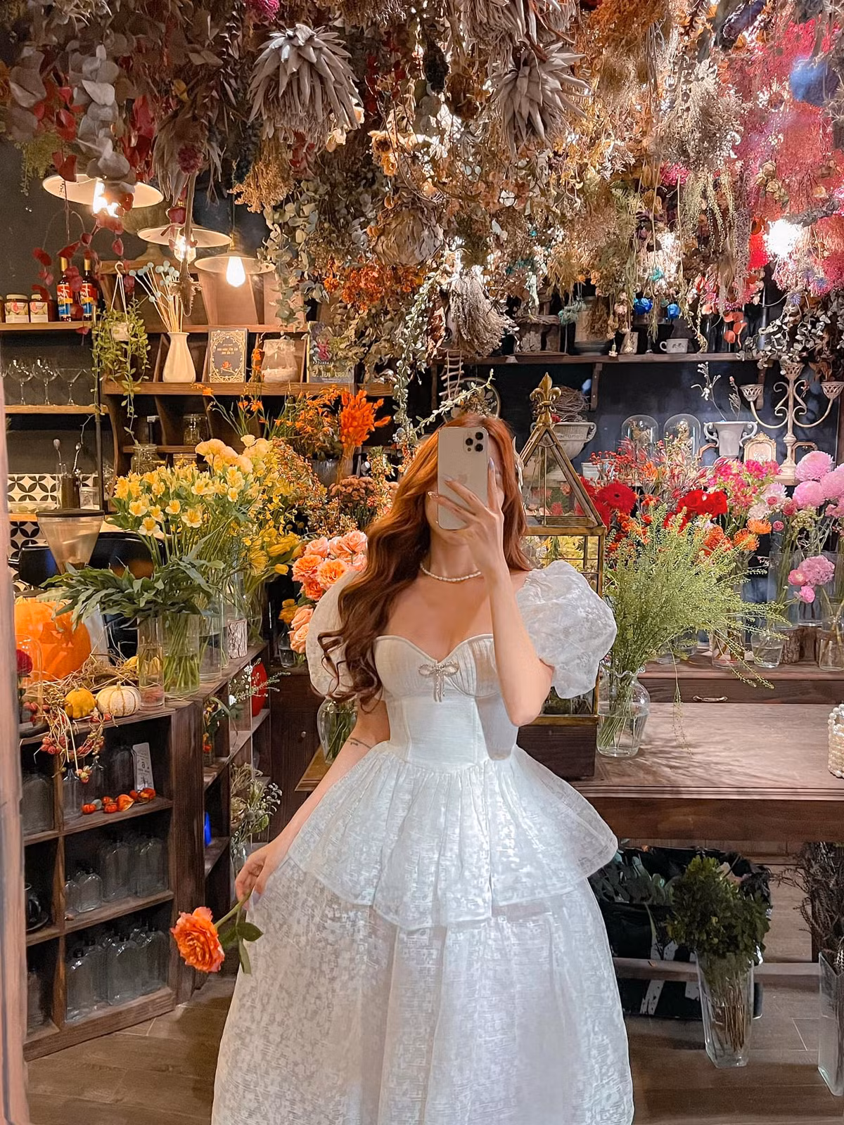 Mira Florist &amp; Garden cũng là điểm check in thích hợp cho chị em ngày Quốc tế Phụ nữ. Ảnh: Phạm Lan Hương