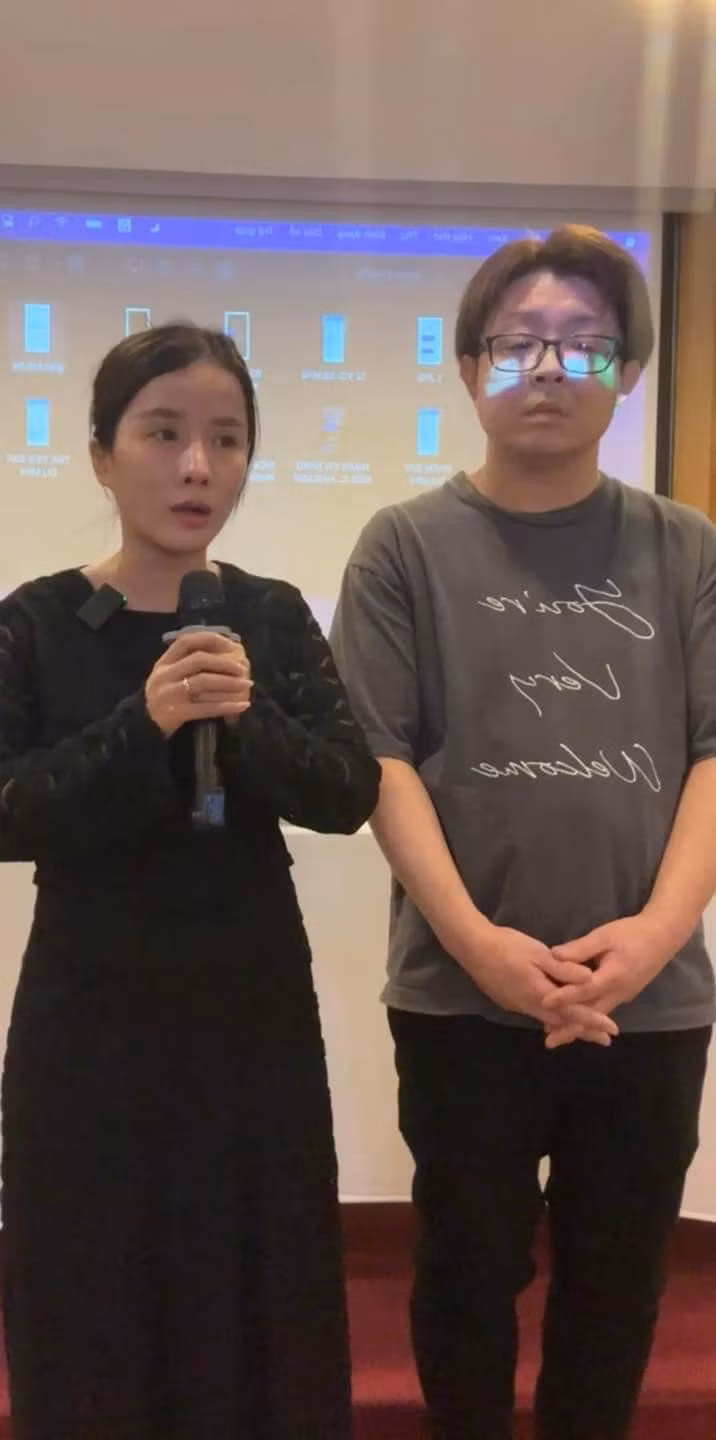Netizen chi ra chia se trai nguoc cua Ba Nhan trong hop bao