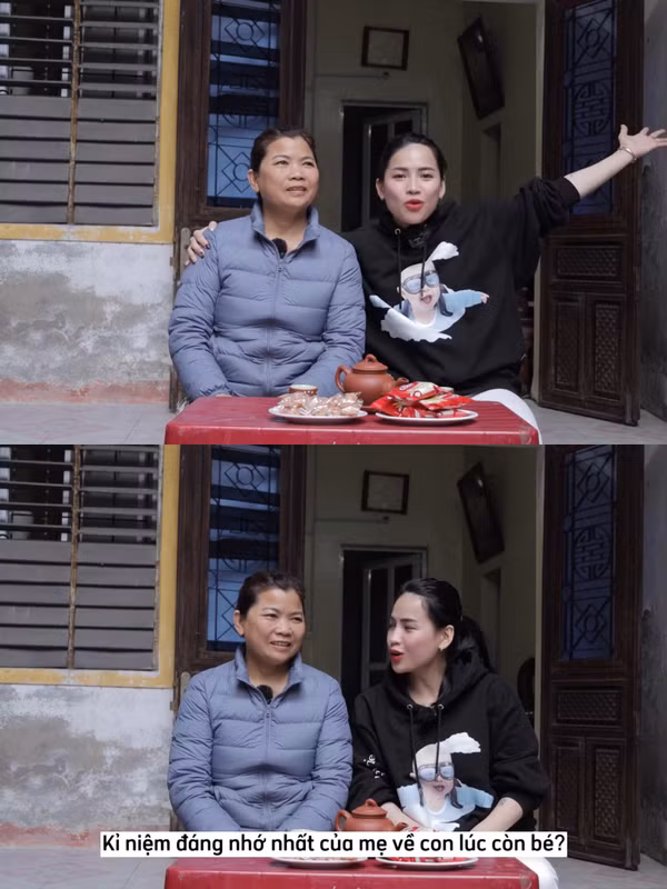 Mới đây, nhân dịp 8/3 sắp đến, cô đã tặng mẹ cả “kho quà khủng” và chia sẻ những ký ức bên mẹ khiến người xem không khỏi xúc động.