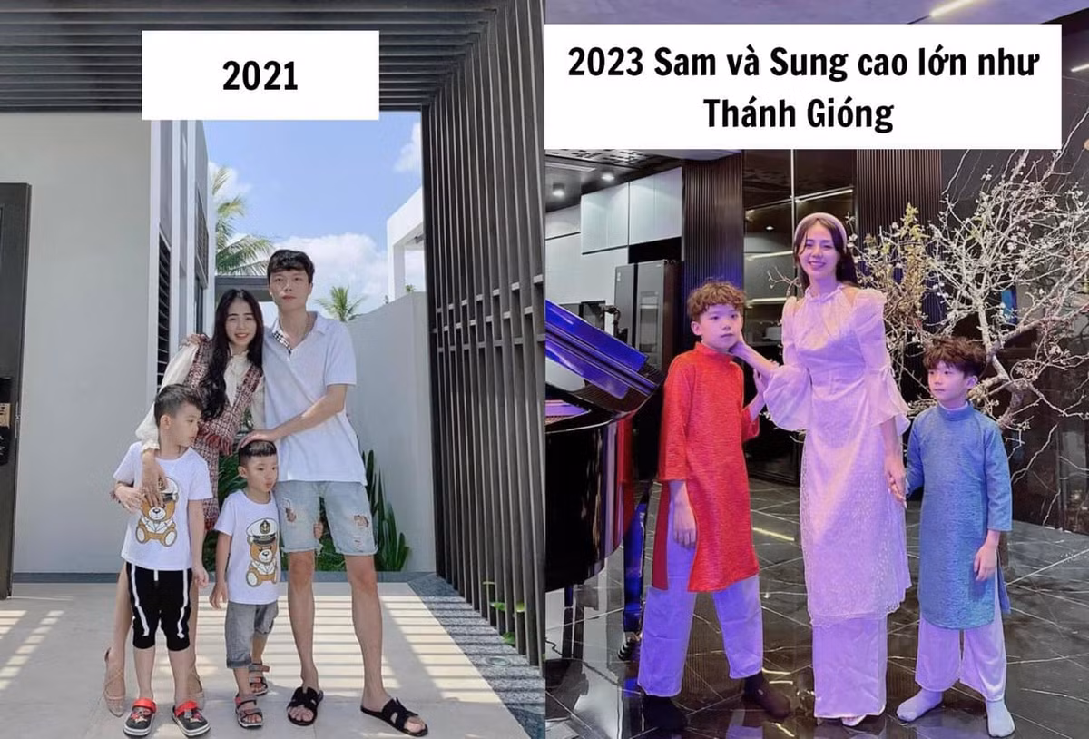 Giọng ca "Cung nữ" là một trong những mỹ nhân kết hôn và sinh con sớm. Quý tử nhà Hương Ly hiện đã cao gần bằng mẹ.