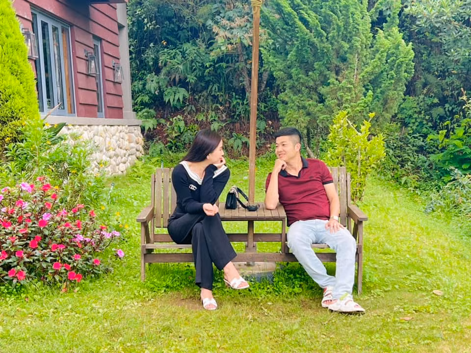 Cặp đôi công khai mối quan hệ vào dịp Valentine hồi đầu năm nay.