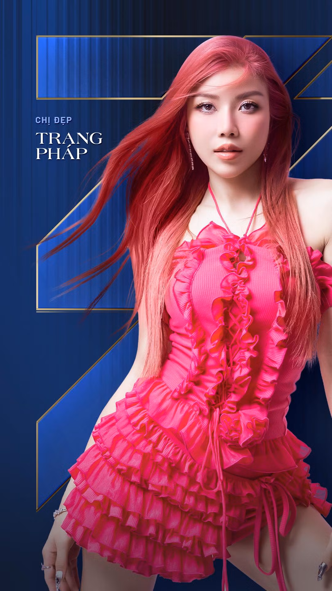 Nhan sac khac la cua “Chi dep dap gio re song” Trang Phap