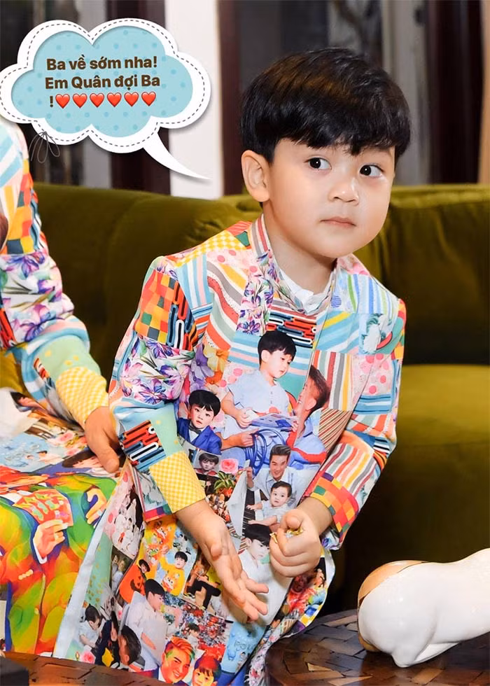 Polo Huỳnh - con trai Đàm Vĩnh Hưng hiện đã 3 tuổi và là sao nhí nhiều người quan tâm kể từ khi được bố công khai vào tháng 10 năm ngoái. (Ảnh: FBNV)