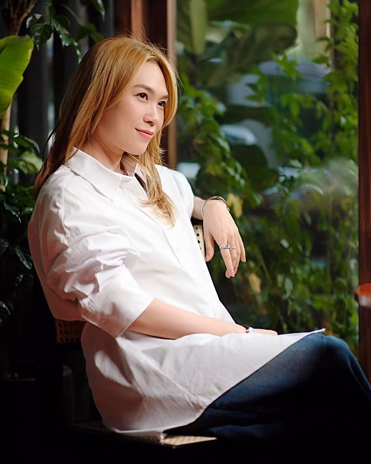 Nhan sắc của giọng ca sinh năm 1981 bị thời gian bỏ quên.