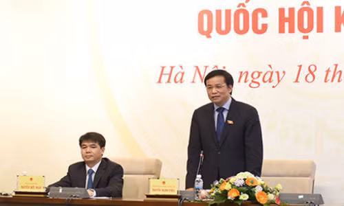 Tổng Thư ký Nguyễn Hạnh Phúc cho biết, Quốc hội sẽ dành 12 ngày tại Kỳ họp 11 để kiện toàn nhân sự lãnh đạo Nhà nước.