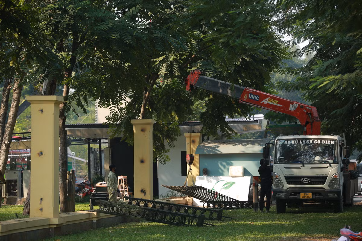 Trước đó Sở Xây dựng Hà Nội đề xuất dừng bán vé vào công viên Thống Nhất từ ngày 1/1/2023.