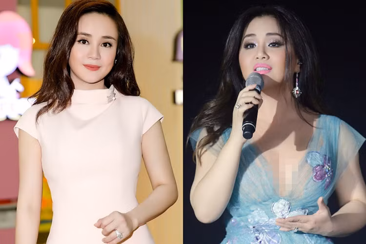 Mới đây, Vy Oanh bày tỏ khá bức xúc trước một nghệ sĩ tiền bối cover hit của đàn em. Nhiều khán giả suy đoán, người bị Vy Oanh ngầm tố là ca sĩ Minh Tuyết. Ảnh: Zing