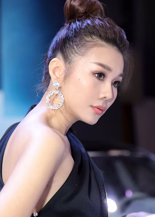 Năm 2005, siêu mẫu Thanh Hằng lọt top 15 Hoa hậu Liên lục địa. Đến năm 2010, cô được đề nghị dự thi Hoa hậu Hoàn vũ Thế giới nhưng sau đó rút khỏi cuộc thi vì thời gian chuẩn bị quá gấp rút. Ảnh: FBNV