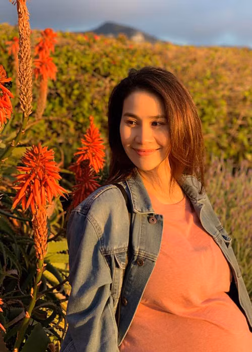 Không chỉ Lê Phương, Thân Thúy Hà cũng là sao Việt đón "heo vàng" Kỷ Hợi 2019.