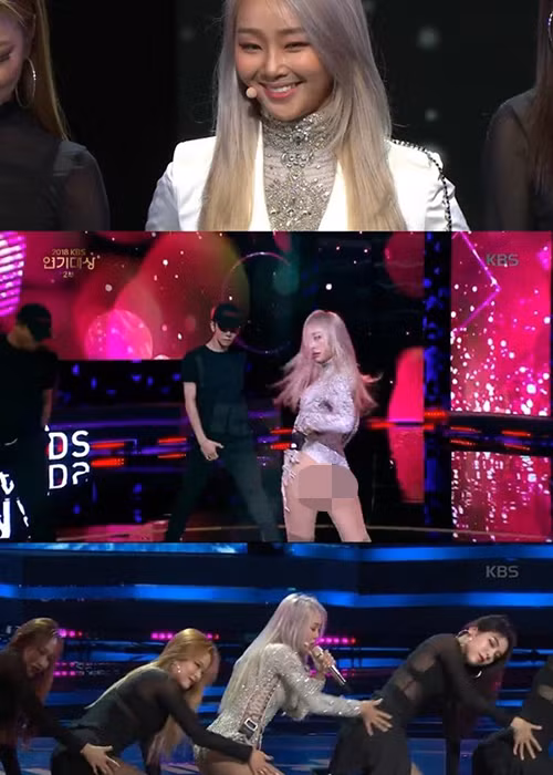 Ngam nhan sac cua ca si Kpop vuong scandal khoe vong 3 phan cam