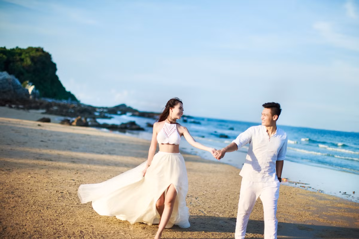 “Đứng trước khung cảnh này thì tôi nghĩ rằng sẽ thật khó để các cặp đôi không khỏi xao xuyến”, nhiếp ảnh gia Hải Lê Cao chia sẻ.