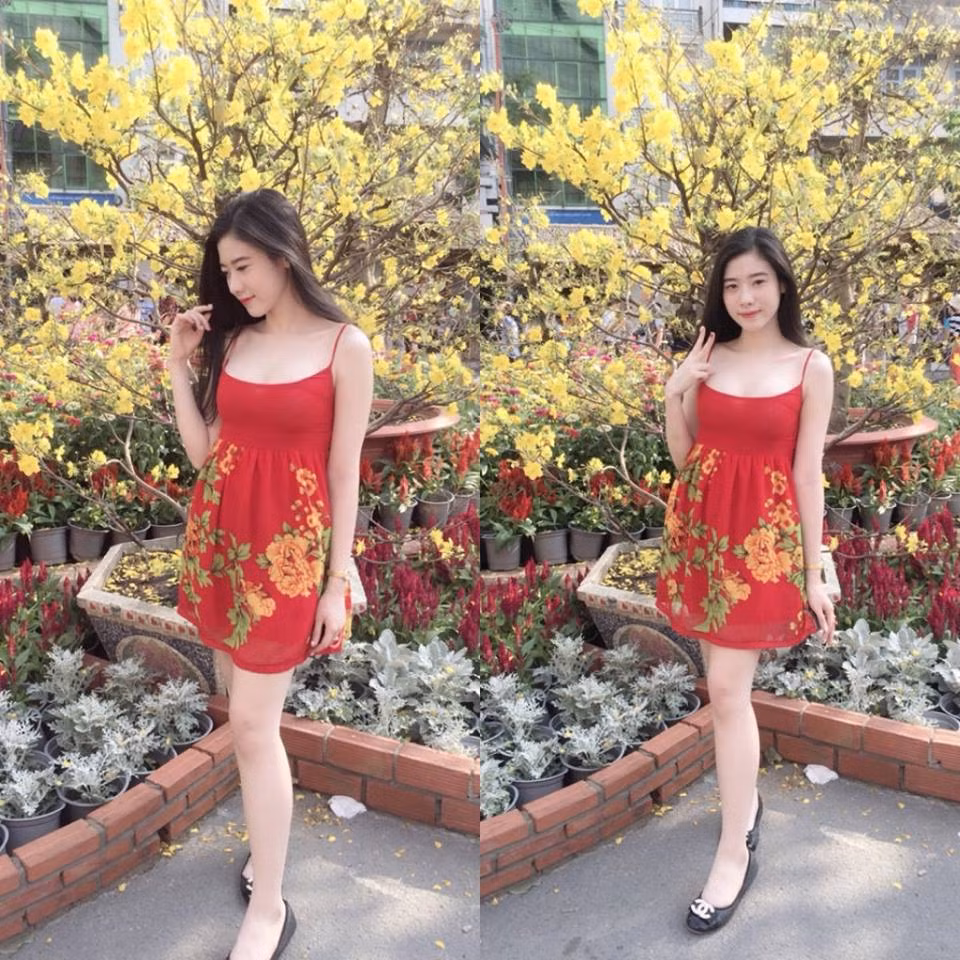 Trong công việc làm người mẫu, việc sở hữu thân hình nuột nà, ba vòng bốc lửa khiến Ngọc Sang có thêm rất nhiều lợi thế. Dù thường xuyên xuất hiện trong những shot hình chụp nội y, đồ bơi khá táo bạo nhưng hot girl 9X này vẫn luôn rất tự tin, chuyên nghiệp.