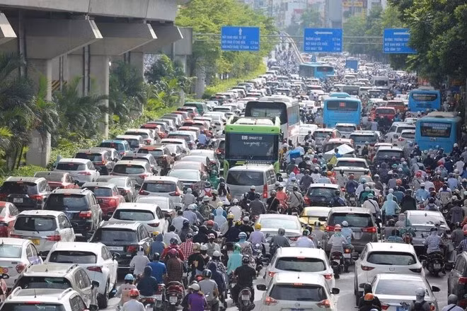 Tổ chức lại giao thông nút Ngã Tư Sở- đường Láng To chuc lai giao thong nut Nga Tu So- duong Lang
