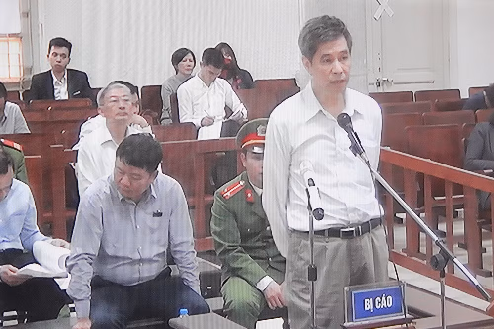 Bị cáo Vũ Khánh Trường (nguyên thành viên HĐTV PVN).