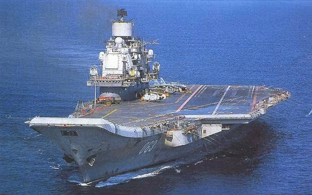 Như đã biết, hiện nay chiếc Đô đốc Kuznetsov vẫn đang trong tình trạng sửa chữa tại nhà máy đặt ở Murmansk, do thiếu ụ nổi PD-50 mà chưa rõ đến khi nào con tàu mới được hoàn thành.