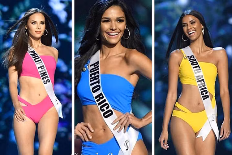 Đại diện Nam Phi và Puerto Rico gây ấn tượng không kém đại diện Philippines.