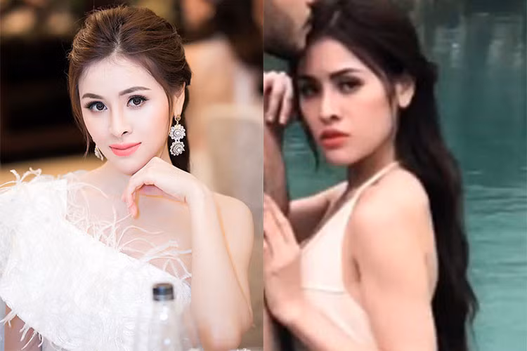 Thư Dung cũng từng bị ném đá vì scandal mặc phản cảm tạo dáng ở Tuyệt tình cốc tại Đà Lạt. Ngoài ra, người đẹp còn lao đao vì nghi vấn là á hậu T.Đ trong đường dây mua bán dâm triệt phá vào tháng 9/2018. Ảnh: Dân Việt