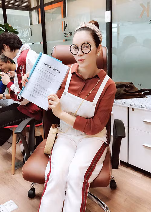 Lý Nhã Kỳ chịu áp lực không nhỏ khi trở lại đóng phim sau hơn 5 năm vắng bóng màn ảnh.