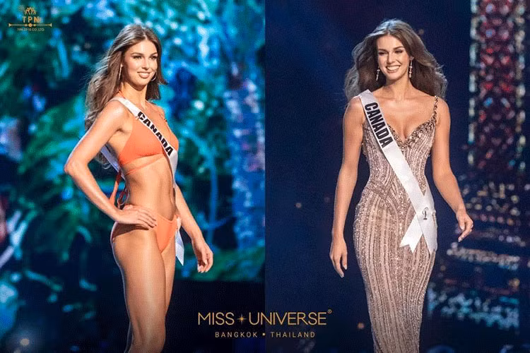 Đối thủ nặng ký của đại diện Nam Phi và Philippines chắc chắn là đại diện Canada - Marta Stepien. Ngoài vóc dáng đẹp như tượng tạc, gương mặt luôn bừng sáng, Marta còn ghi điểm bởi màn trình diễn xuất thần trong bán kết. Nhiều người cho rằng việc Marta mang về vương miện cho Canada không phải là điều quá xa vời.