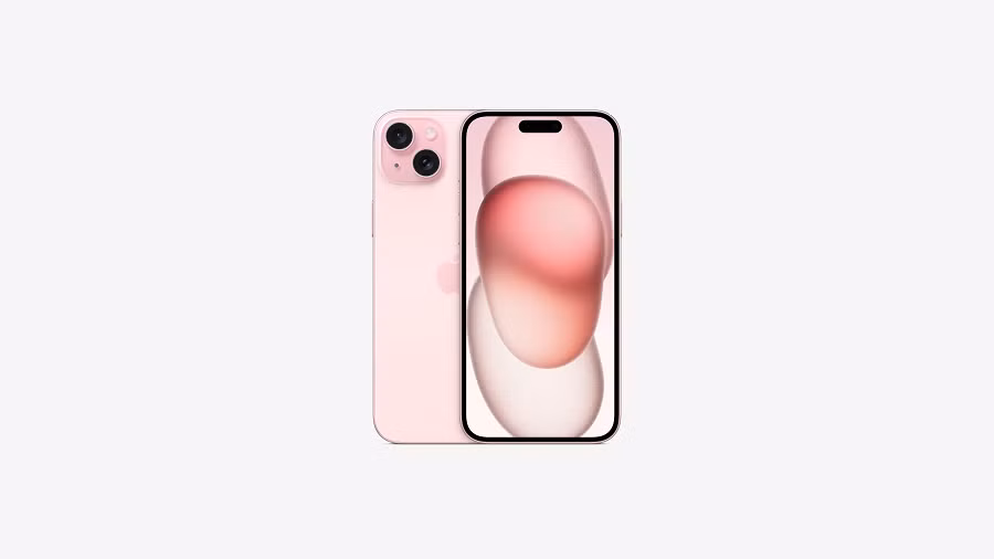 3. iPhone 15: Màu hồng nhạt của iPhone 15 đem lại cảm giác cao cấp và đặc biệt khi cầm trên tay.