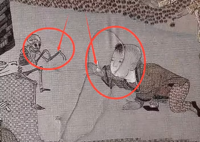 Các chuyên gia và nghiên cứu hiện đang đưa ra giả thuyết rằng bức tranh này có thể là một ẩn dụ đùa cợt về các sự kiện và nhân vật của triều đại Nam Tống và Nguyên. Nó có thể thể hiện sự đan xen giữa cuộc sống và cái chết, và có thể có nhiều cách hiểu khác nhau về nó.