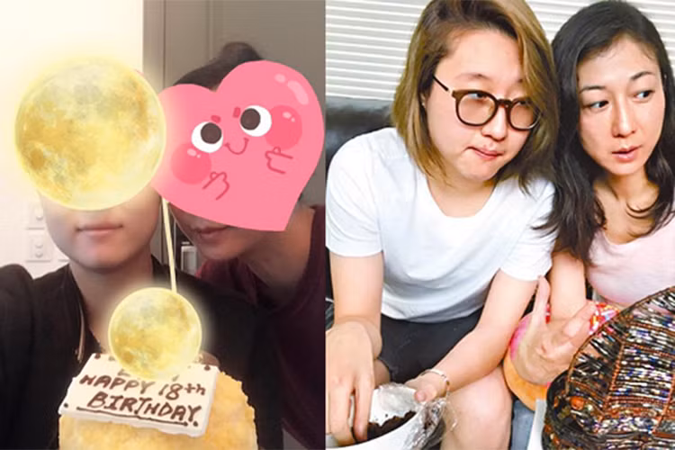 Ngô Trác Lâm dường như đang muốn làm lành với mẹ sau khi bỏ nhà đi và sống cùng người yêu đồng tính. Ảnh: Sina