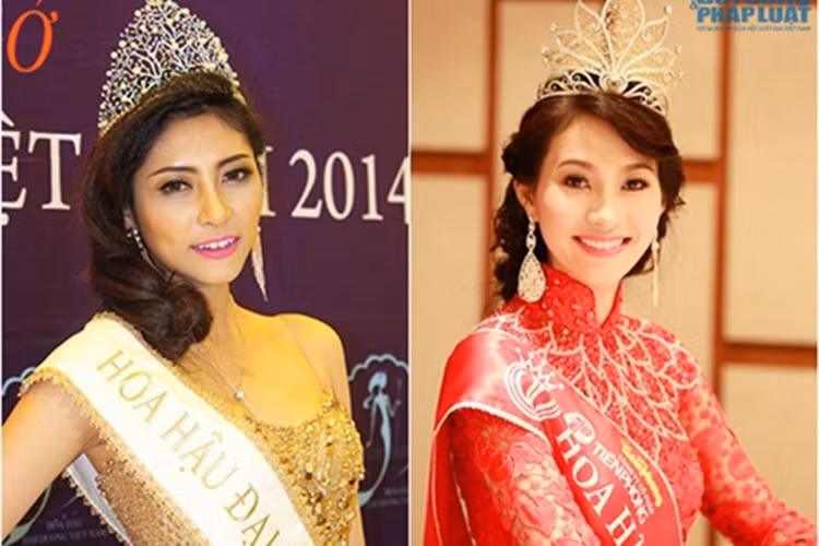 Đặng Thu Thảo còn thường xuyên bị so sánh với đàn chị cùng tên đăng quang cuộc thi Hoa hậu Việt Nam 2012. Tuy nhiên, Hoa hậu Đại dương 2014 cho rằng mỗi người có nét đẹp, cá tính riêng, cũng như có mục đích trong cuộc sống riêng. Ảnh: Đời sống pháp luật