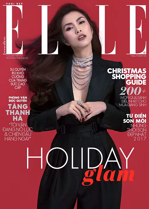 Trên trang cá nhân, Tăng Thanh Hà đăng tải hình ảnh của cô trên bìa tạp chí. Fans khen “ngọc nữ” ngày càng đẹp mặn mà sau khi sinh con gái thứ 2.