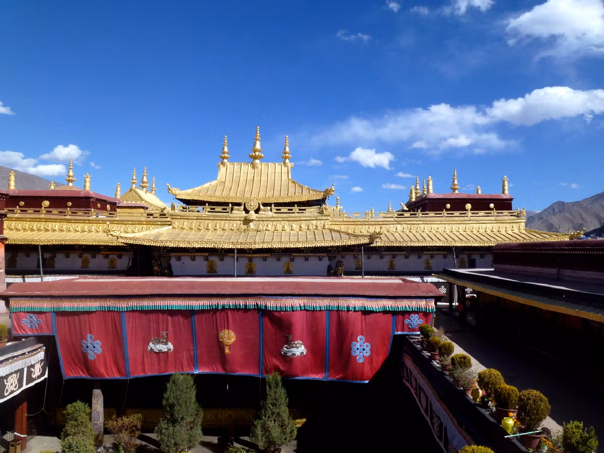 Theo các chuyên gia, ngôi chùa Jokhang nằm trên diện tích khoảng 25.000m2.
