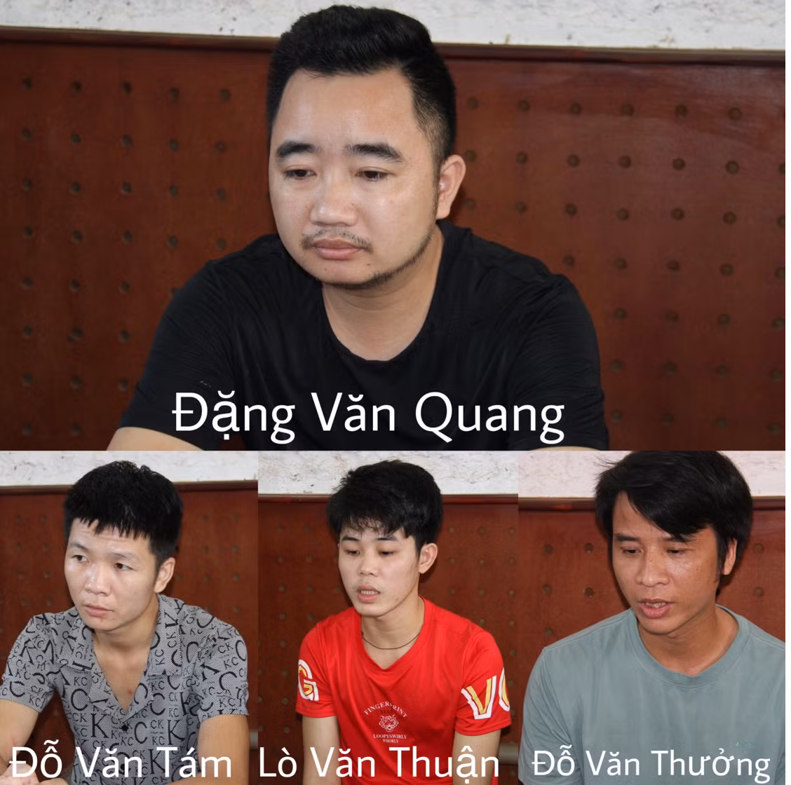  "Tú ông" cầm đầu ổ mại dâm "di động" với gần 20 gái bán dâm: Ngày 18/8, Công an tỉnh Lào Cai đã tạm giữ Đặng Văn Quang (SN 1986, ở phường Cốc Lếu, TP Lào Cai) cùng 3 đối tượng gồm Đỗ Văn Thưởng (SN 1985, ở Nghĩa Hưng, Nam Định); Lò Văn Thuận (SN 2000, ở huyện Tuần Giáo, Điện Biên) và Đỗ Văn Tám (SN 1994, ở TP Lào Cai) để điều tra, làm rõ hành vi liên quan đến hoạt động môi giới mại dâm. 