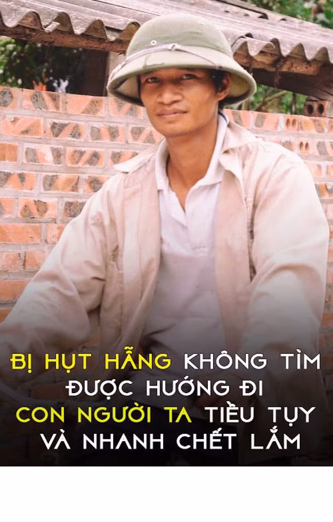 Lệ Rơi trở về là anh nông dân trồng ổi, hiền lành, chân chất.