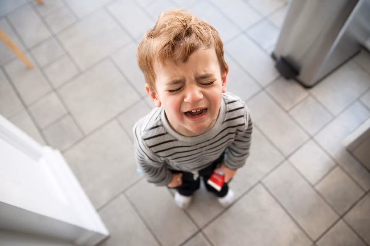 Trẻ ở độ tuổi này thường rất bướng bỉnh và vô cùng khó bảo, cách kỷ luật trẻ tốt nhất mà cha mẹ có thể thực hiện chỉ là kiên trì thể hiện quan điểm của cha mẹ bằng những câu nói ngắn gọn. Ảnh minh họa: Internet.