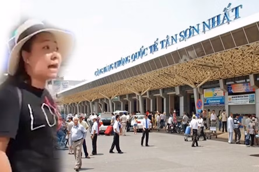 An ninh sân bay Tân Sơn Nhất đã chuyển vụ việc đến Cảng vụ hàng không miền Nam. Xét đến tính chất vụ việc, Cảng vụ đã quyết định chuyển giao cho Đồn Công an sân bay quốc tế Tân Sơn Nhất để tiếp tục xử lý vụ việc theo thẩm quyền. Sau đó, nữ công an này đã bị Đồn Công an sân bay Tân Sơn Nhất lập biên bản và xử phạt 200.000 đồng về hành vi gây mất trật tự ở khu vực cảng.
