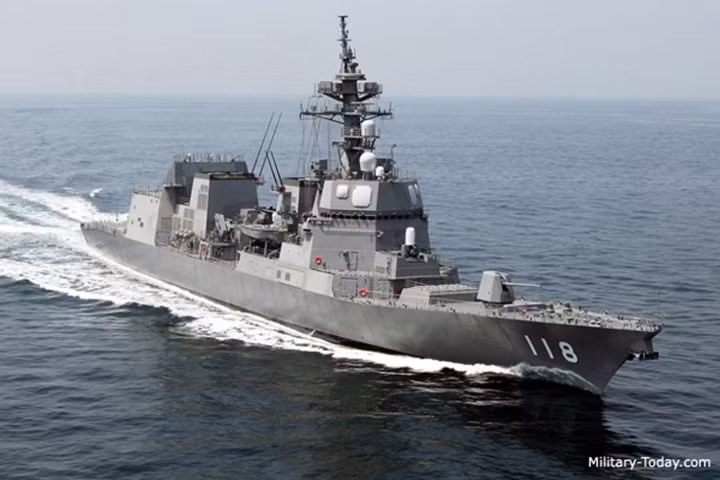 Dù có kích thước nhỏ gọn nhưng sức mạnh của tàu lớp Akizuki có thể khiến bất cừ tàu chiến nào của đối phương phải khiếp sợ. Ảnh: Military-Today.