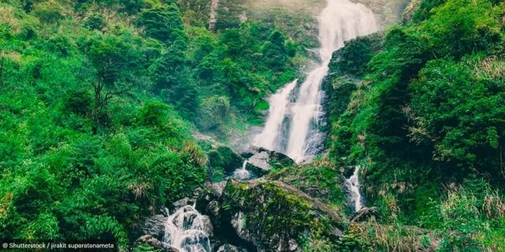 Thác Bạc tại Sa Pa, Lào Cai.