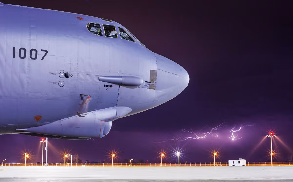 Bộ chỉ huy Chiến lược của các Lực lượng Vũ trang Mỹ (USSTRATCOM) thông báo Quân đội Mỹ sẽ bắt đầu các cuộc tập trận hạt nhân chiến lược giữa các lực lượng hạt nhân chiến lược của nước này mang tên "Global Thunder 2019" hay còn gọi được gọi là Sấm sét toàn cầu - 2019. Nguồn ảnh: USAF.
