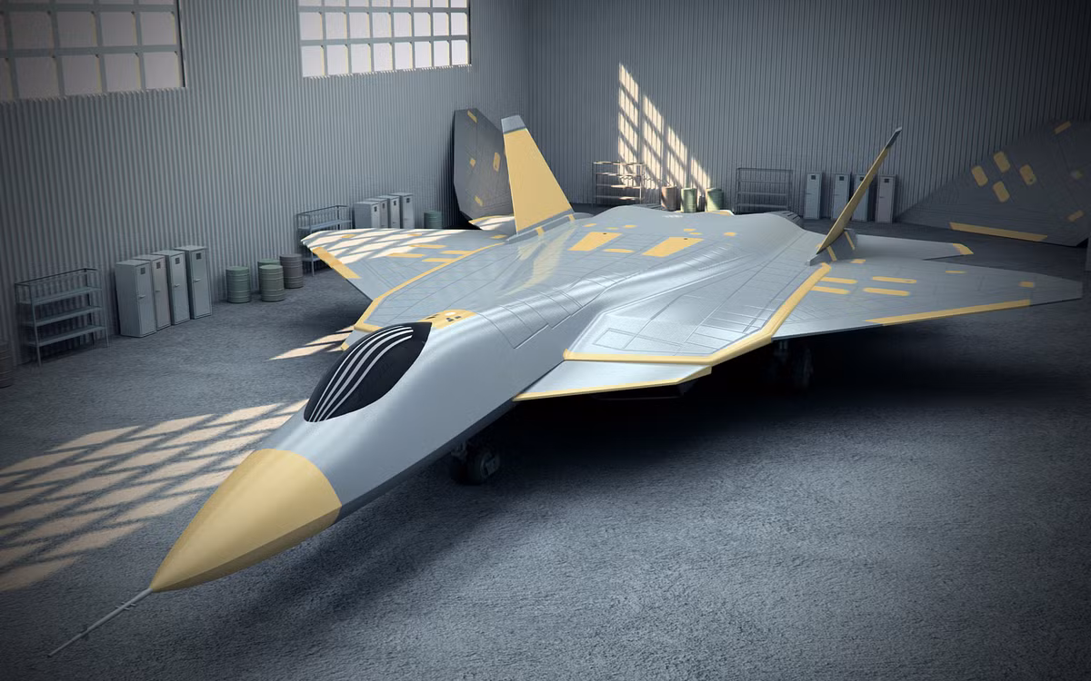 Tiếp đến là dự án chiến đấu cơ thế hệ thứ năm của Ấn Độ mang tên Sukhoi/HAL FGFA. Các chiến đấu cơ thế hệ thứ năm này được Ấn Độ phát triển từ chương trình PAK FA của Nga nay là Sukhoi Su-57, tuy nhiên tới nay vẫn chưa có bất cứ nguyên mẫu FGFA nào xuất hiện. Nguồn ảnh: Simulator.
