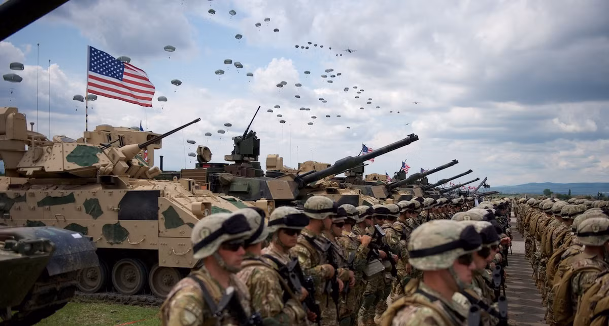 Cuộc tập trận Trident Juncture dự kiến sẽ có sự tham gia của khoảng 50.000 quân kèm theo 250 máy bay, trực thăng các loại, 65 tàu chiến và khoảng 10.000 phương tiện các loại. Cuộc tập trận dự kiến sẽ kéo dài từ 25/10 tới ngày 7/11 ở phía Đông Na Uy, Bắc Đại Tây Dương, Biển Baltic và trên không phận Iceland, Phần Lan, Thuỵ Điển. Nguồn ảnh: Sputnik.