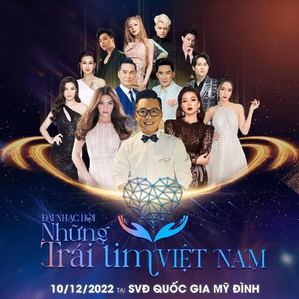 Dàn sao hội ngộ “Những trái tim Việt Nam” vì cộng đồng Dan sao hoi ngo “Nhung trai tim Viet Nam” vi cong dong