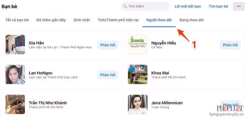 Lam the nao de biet ai dang theo doi ban tren Facebook?