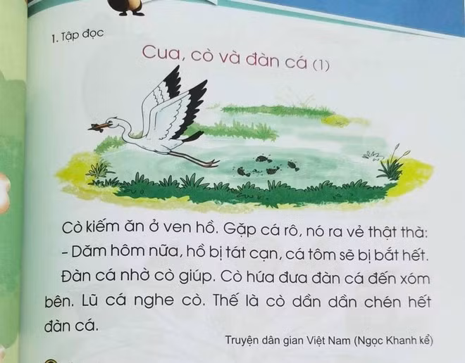 SGK lop 1 bi to bia chuyen, chu bien thua nhan viet lai