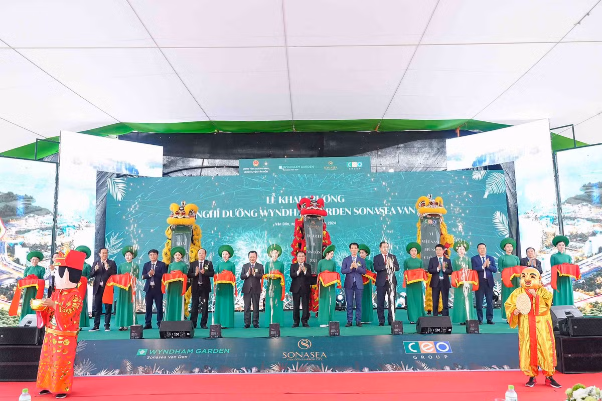 Quang Ninh: Khai truong Khu nghi duong 5 sao dau tien tai Van Don