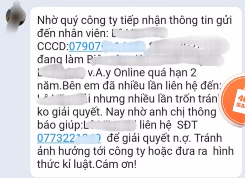 Ta hoa vi khong vay von cung bi “khung bo” doi no