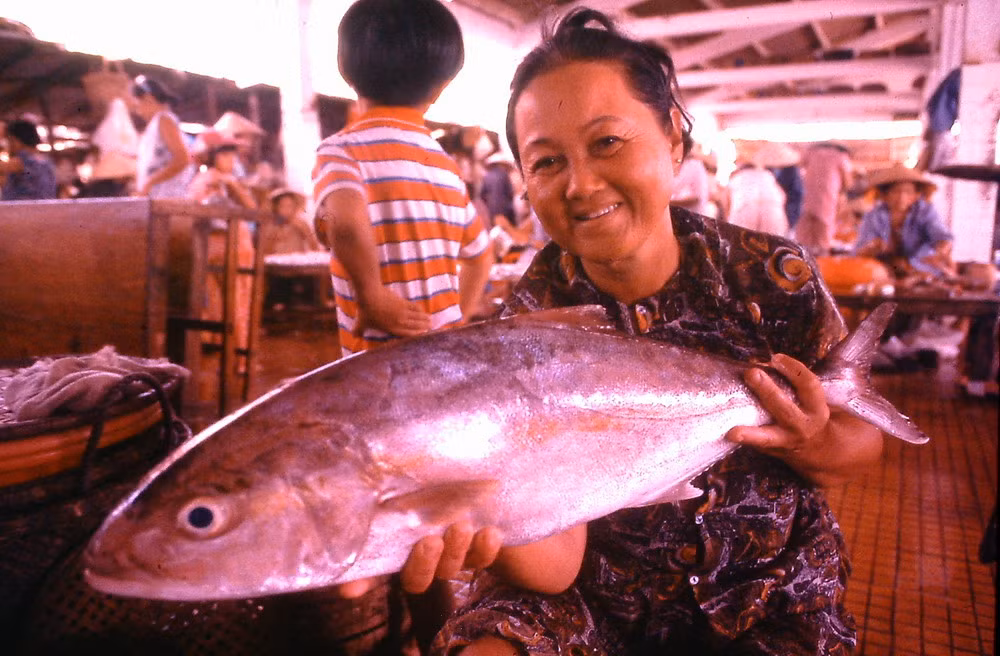 Trong chợ Hội An.