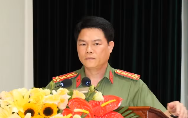 Đại tá Nguyễn Hữu Mạnh cảm ơn sự quan tâm, lãnh đạo, chỉ đạo trực tiếp, toàn diện của Đảng ủy Công an Trung ương, lãnh đạo Bộ Công an; của tỉnh Thanh Hóa; sự phối hợp chặt chẽ của các sở, ban, ngành, đoàn thể, địa phương trong tỉnh thời gian qua.
