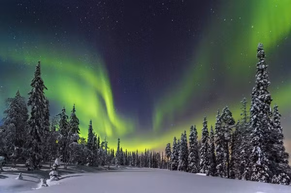 Aurora Borealis ở Phần Lan